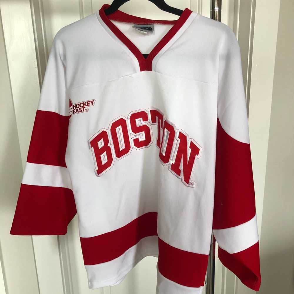 BU hockey jersey